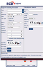Mobile Screenshot of flightavailability.bcdtravel.com