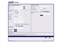 Tablet Screenshot of flightavailability.bcdtravel.com