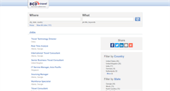 Desktop Screenshot of bcdtravel.jobs
